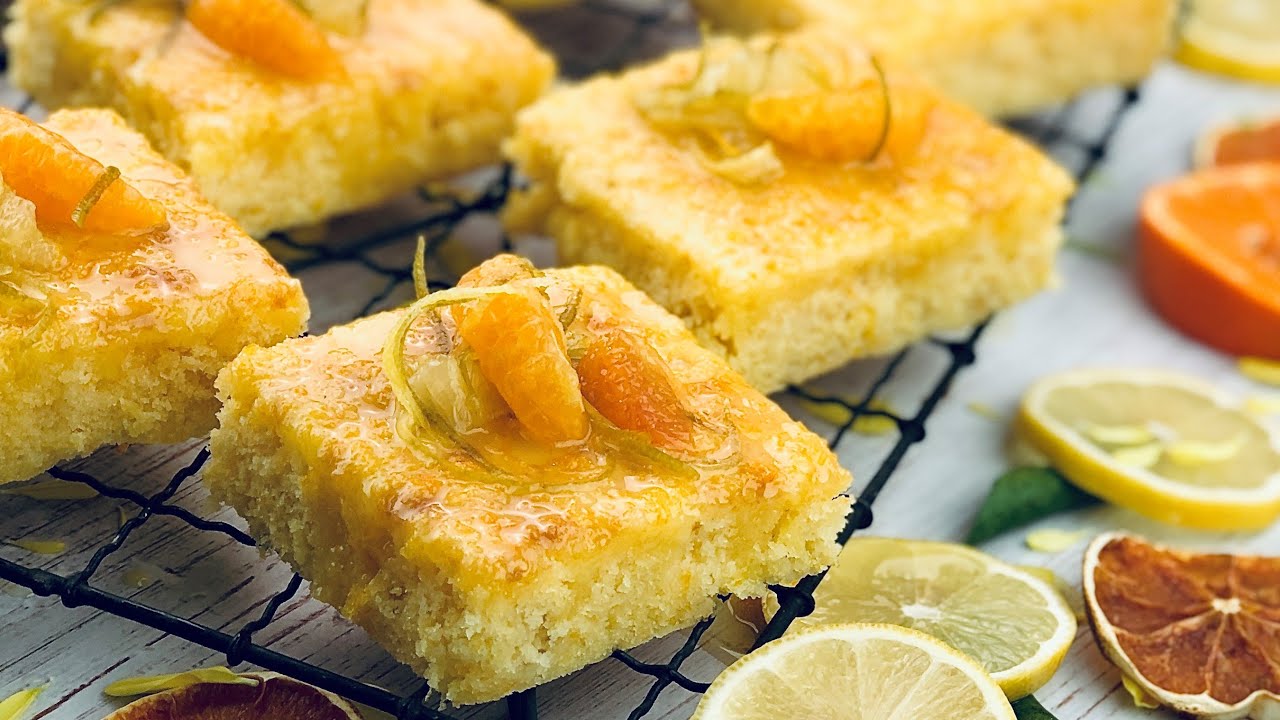 Citrus brownie recipe