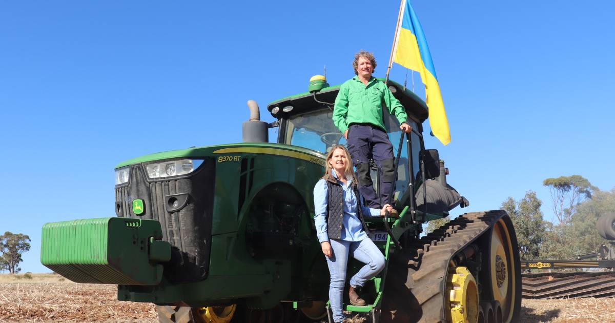 Flying the flag for Ukrainian farmers