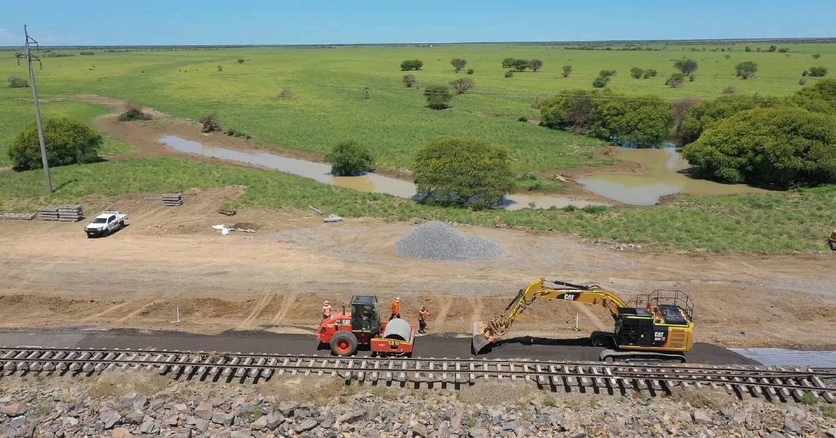 Major track work closes Mount Isa line