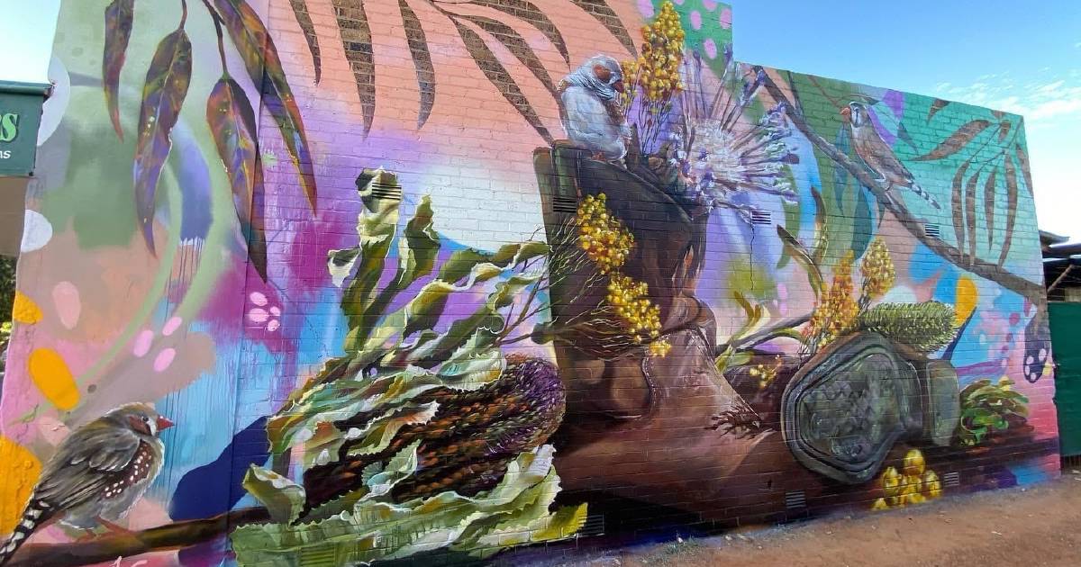 The south west town rivalling Australia's alleyway art hotspots