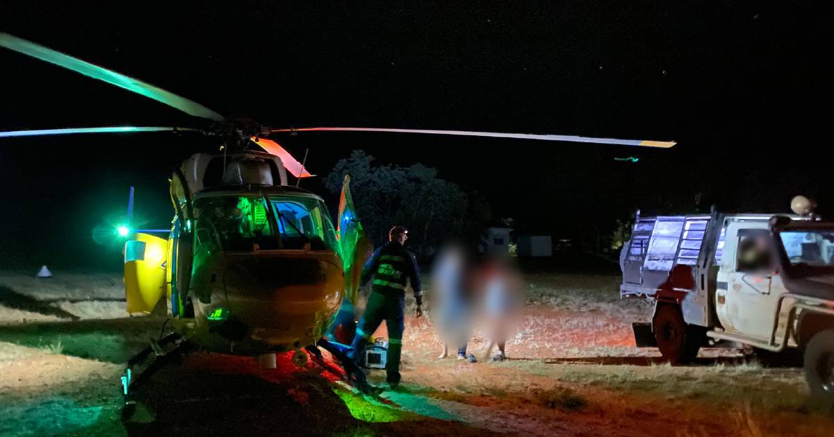 Man injured in crash airlifted by RACQ LifeFlight Rescue | The North West Star