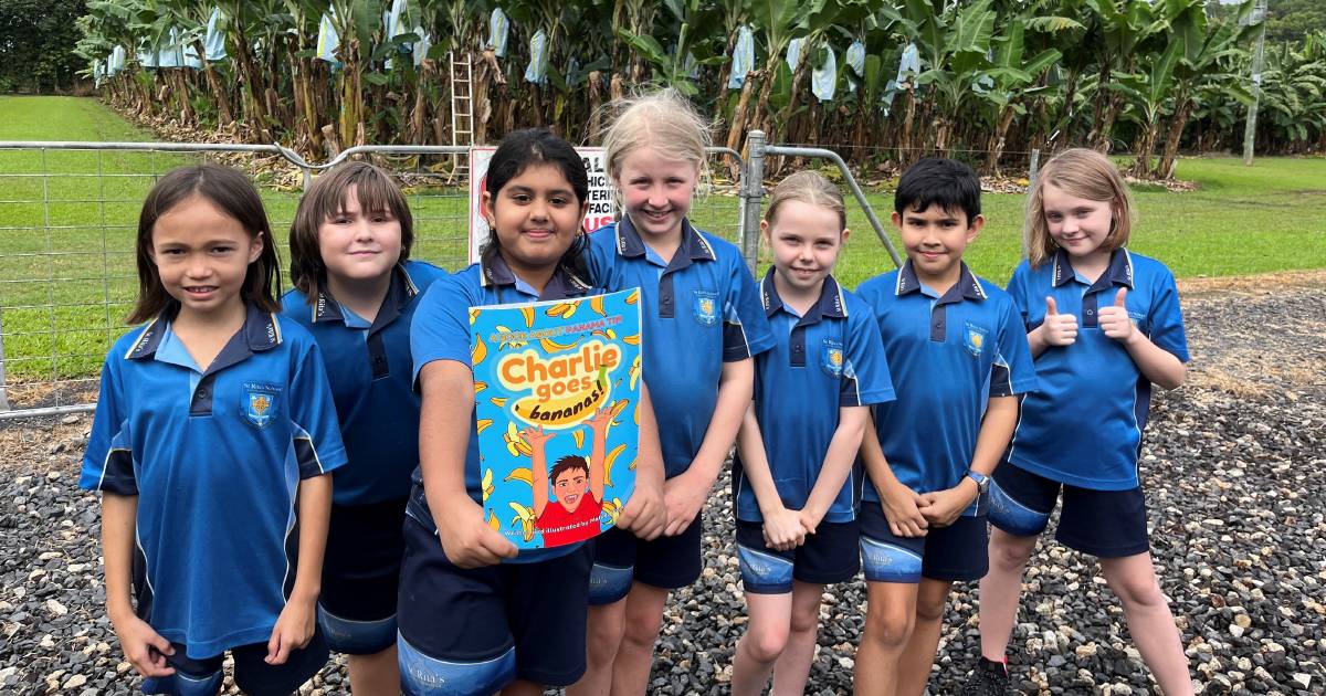 Cassowary Coast students champion banana biosecurity with new children's book