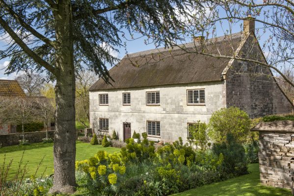 A ‘delightfully quirky’ and eco-friendly 18th century farmhouse in the heart of Somerset with its own wild-swimming lake