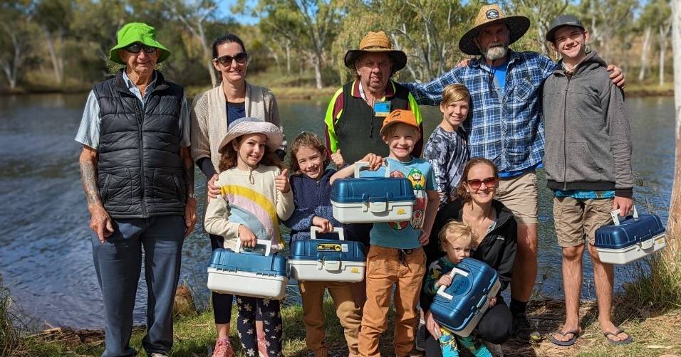 Home-schooled kids get fishing trip at East Leichhardt