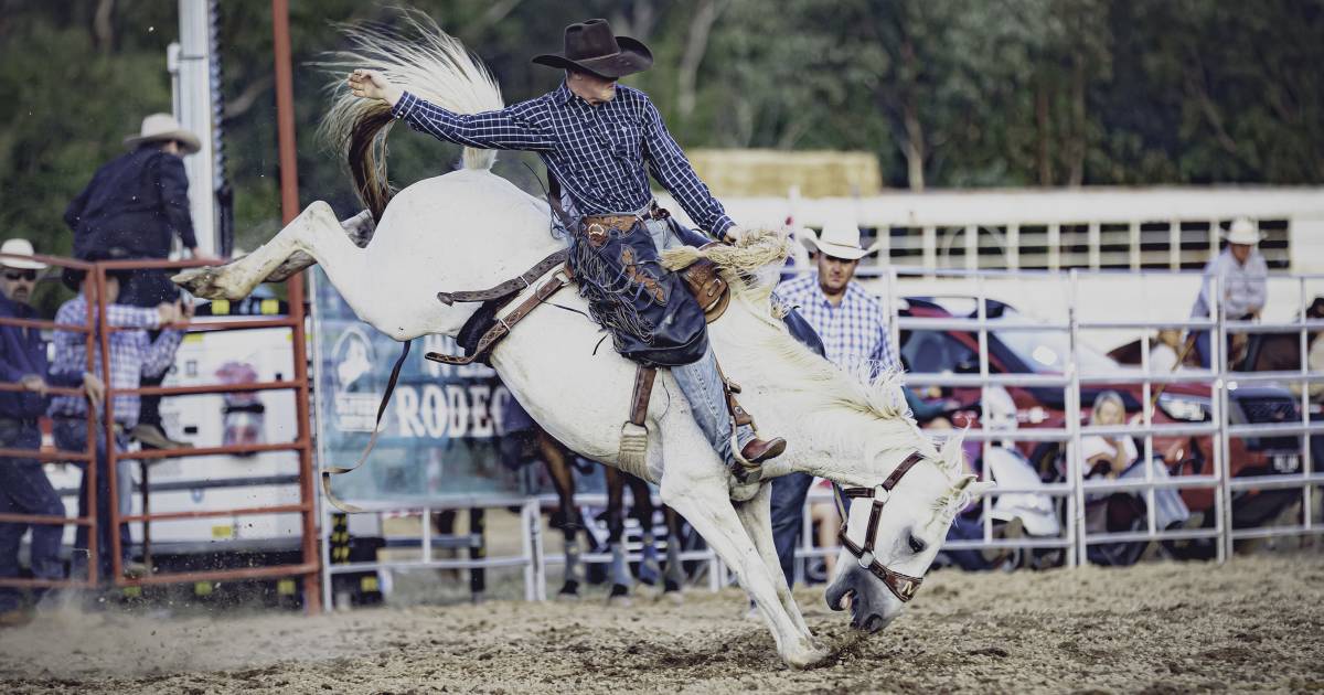 Rodeo action at Emerald