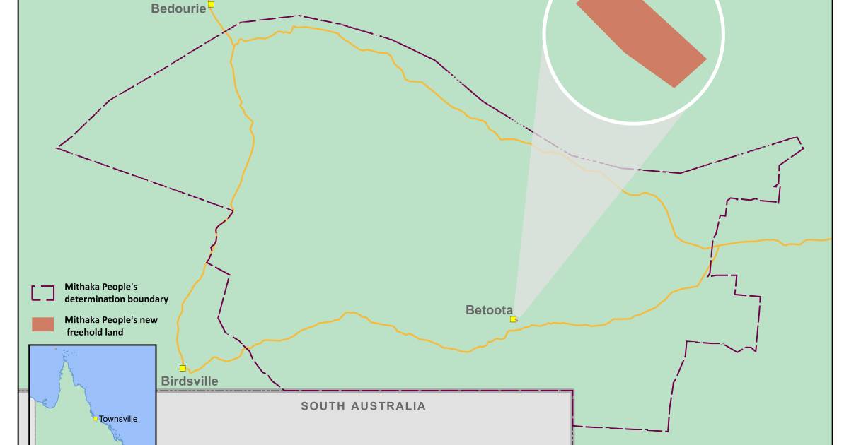 Mithaka people get land handover in Betoota