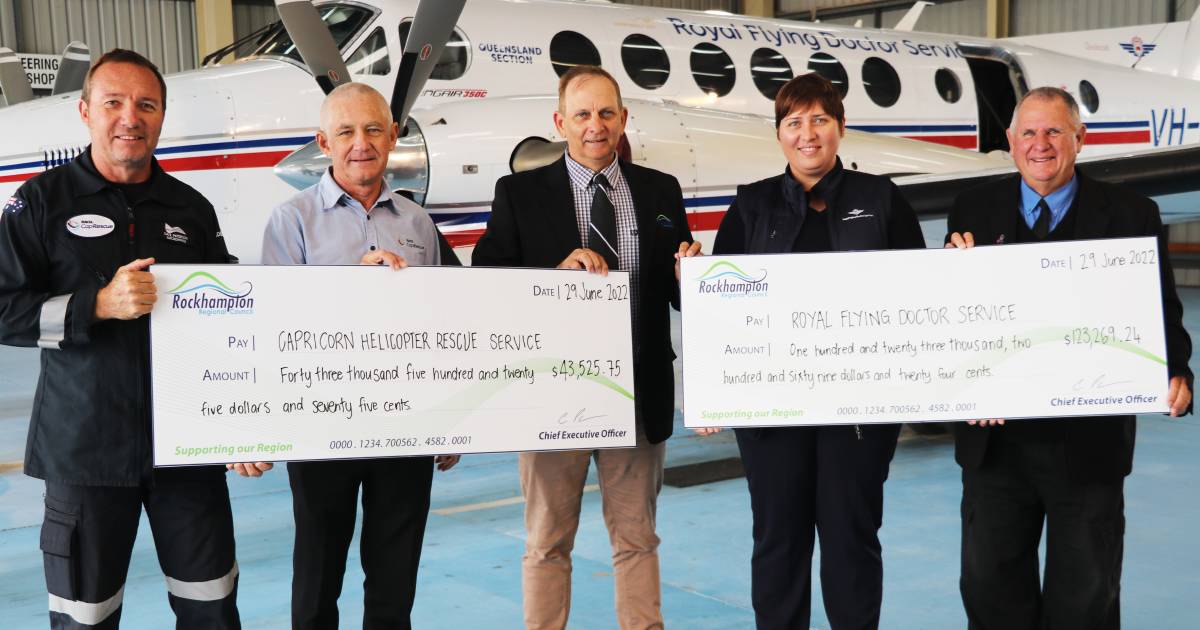 Rockhampton Regional Council waives landing fees for RFDS, RACQ Capricorn Helicopter Rescue Service | Queensland Country Life