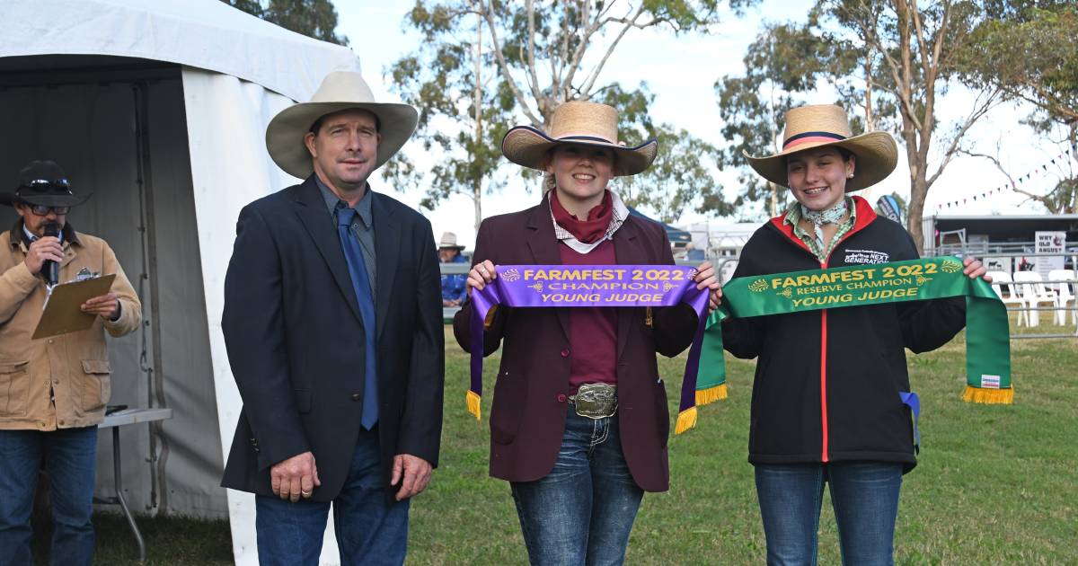 Matilda and Lila rise to the top of junior judging at Farmfest