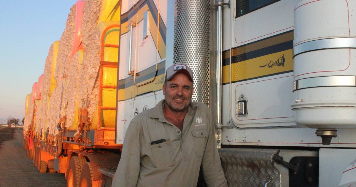 Celebrity truck driver delivers NT cotton