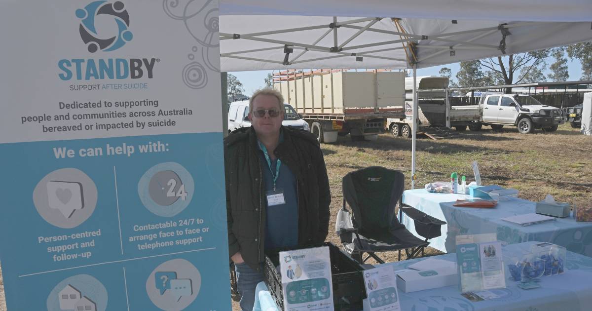 StandBy support after suicide service exhibits at FarmFest 2022 | Queensland Country Life