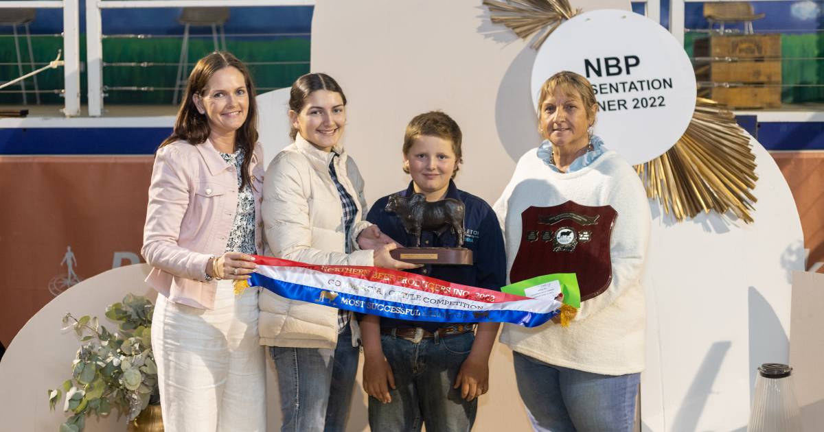 All the winners from the NBPE commercial cattle competition