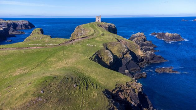 A simply magical private island in Scotland for sale, complete with an 18th century tower, at the price of a new-build four-bed in Guildford