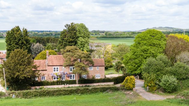 A wonderful family home in West Sussex with a gorgeous pool and idyllic countryside surroundings