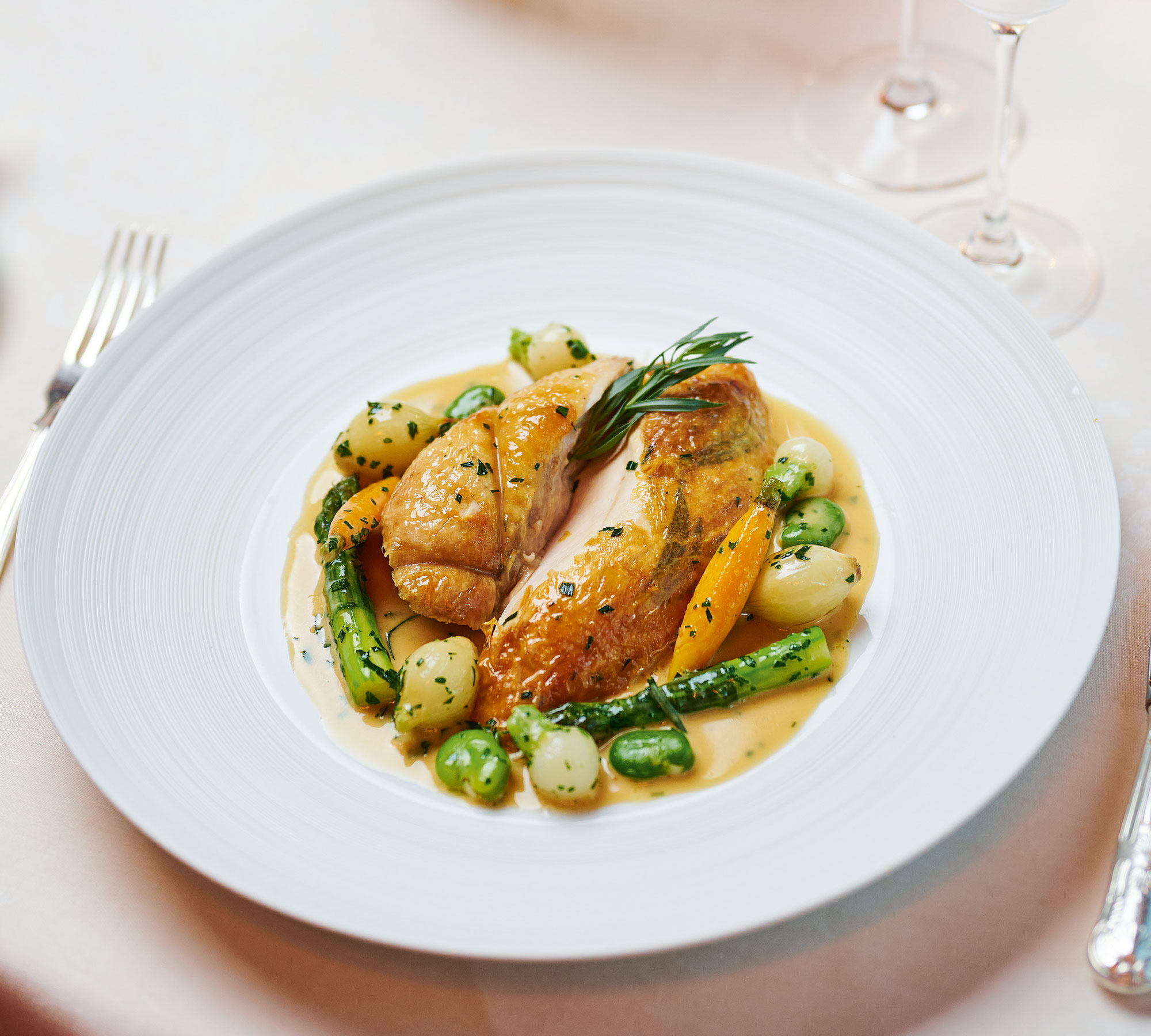 How to make The Duchess of Cornwall’s favourite dish: Roast chicken with tarragon and cream