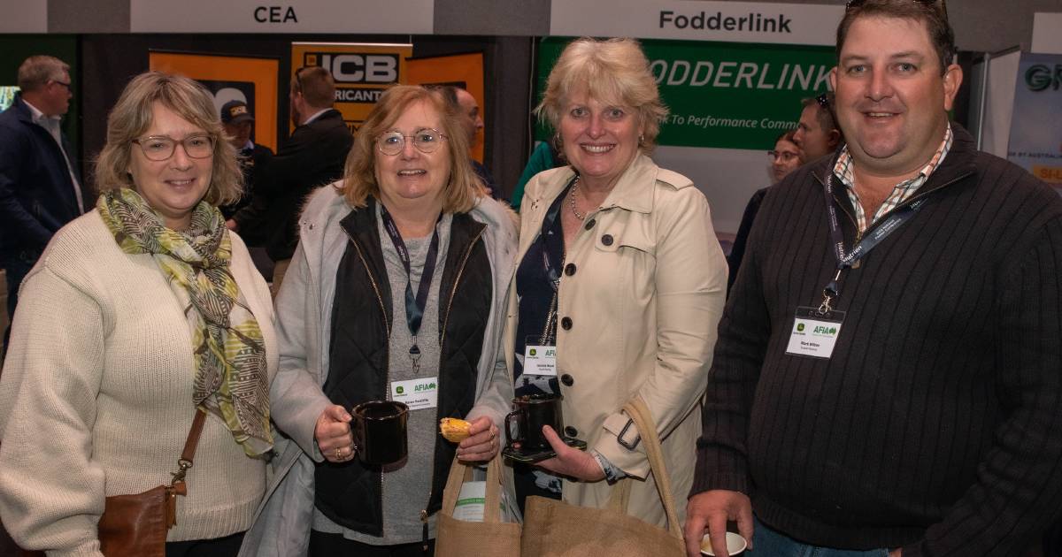 Faces from the Australian Fodder Industry Association conference