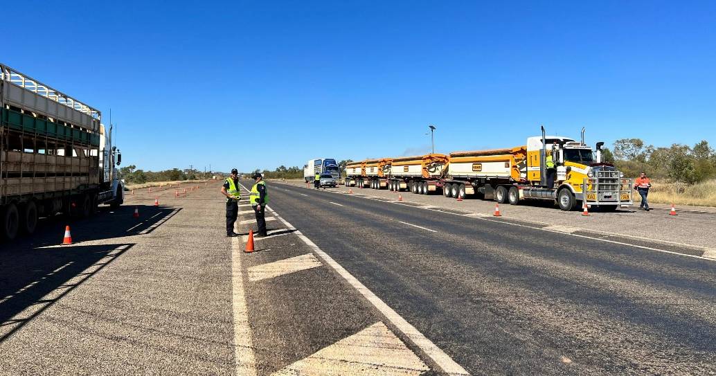 Three truckies on drug driving charges in Barkly Hwy operation