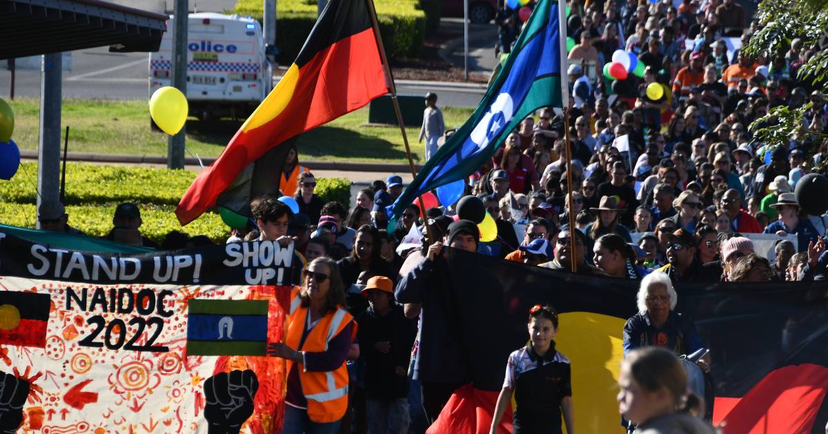 Watch: Mount Isa celebrates Naidoc Week with street march