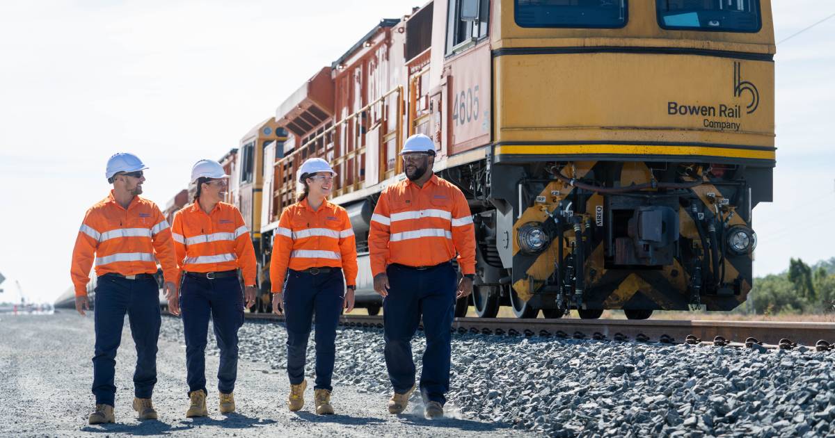 Bowen locals change tracks into rail industry