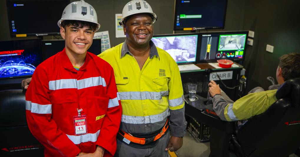 Indigenous students explore mining at South32 careers day