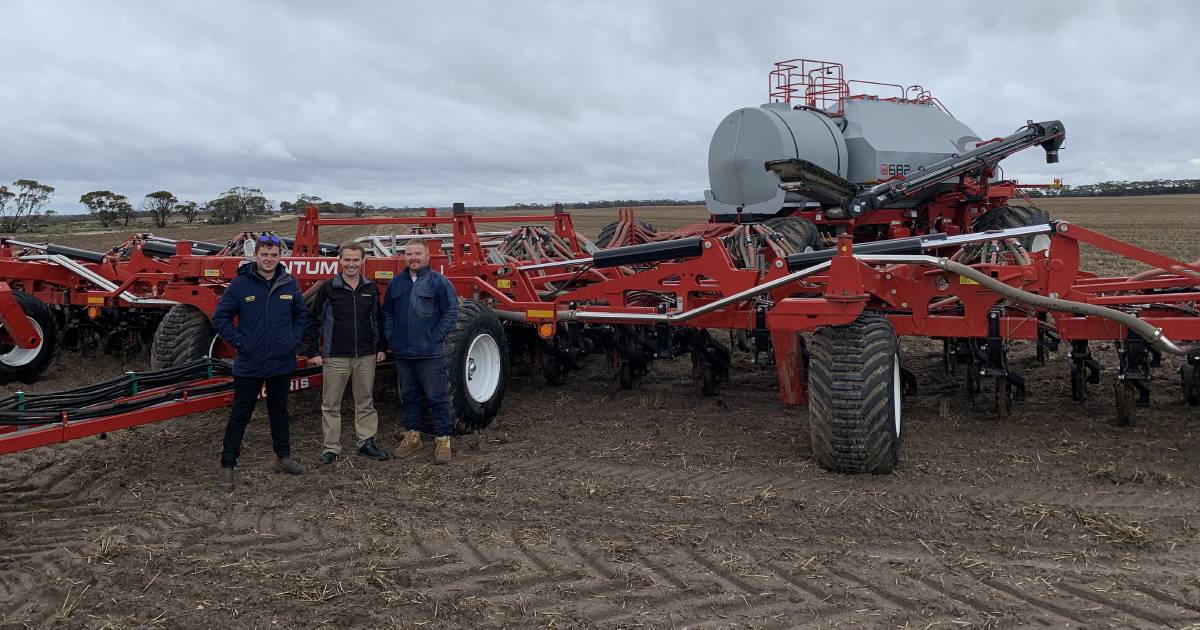 Morris Quantum air drill impresses Nolan family, near Salmon Gums | Farm Weekly