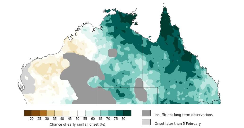 Early wet season set to drench north Queensland | The North West Star