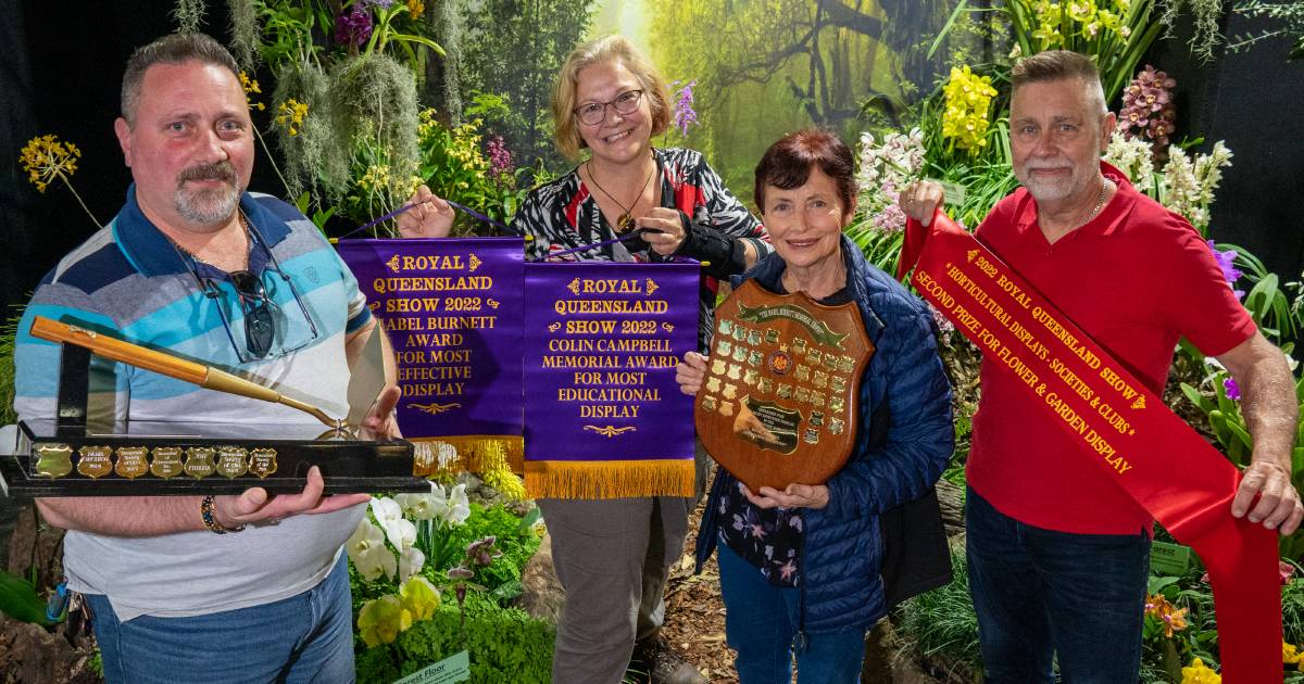 Ekka alive with colour again as hort society takes top honours