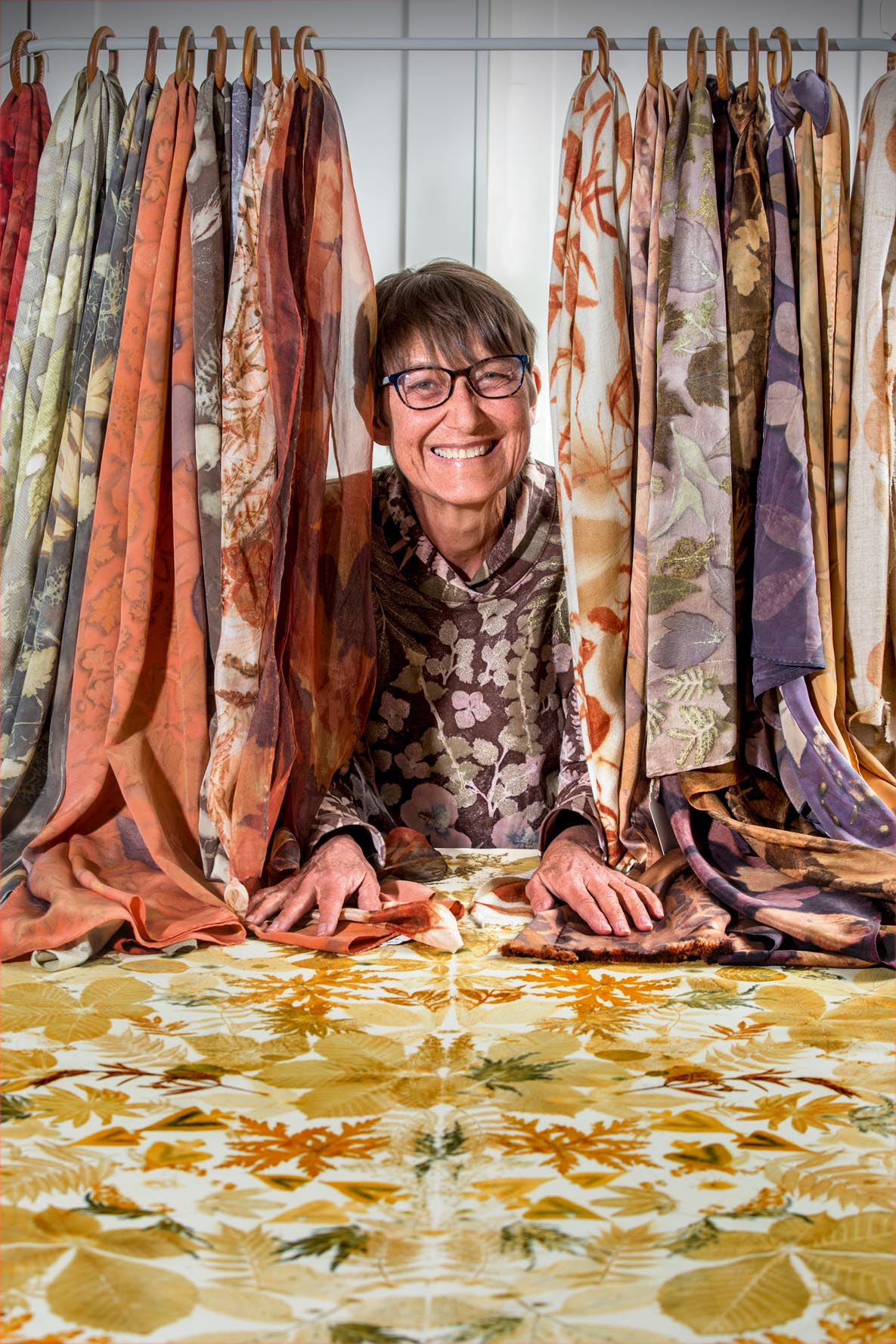 In Focus: The botanical textile artist turning fragments of the Cotswolds into art