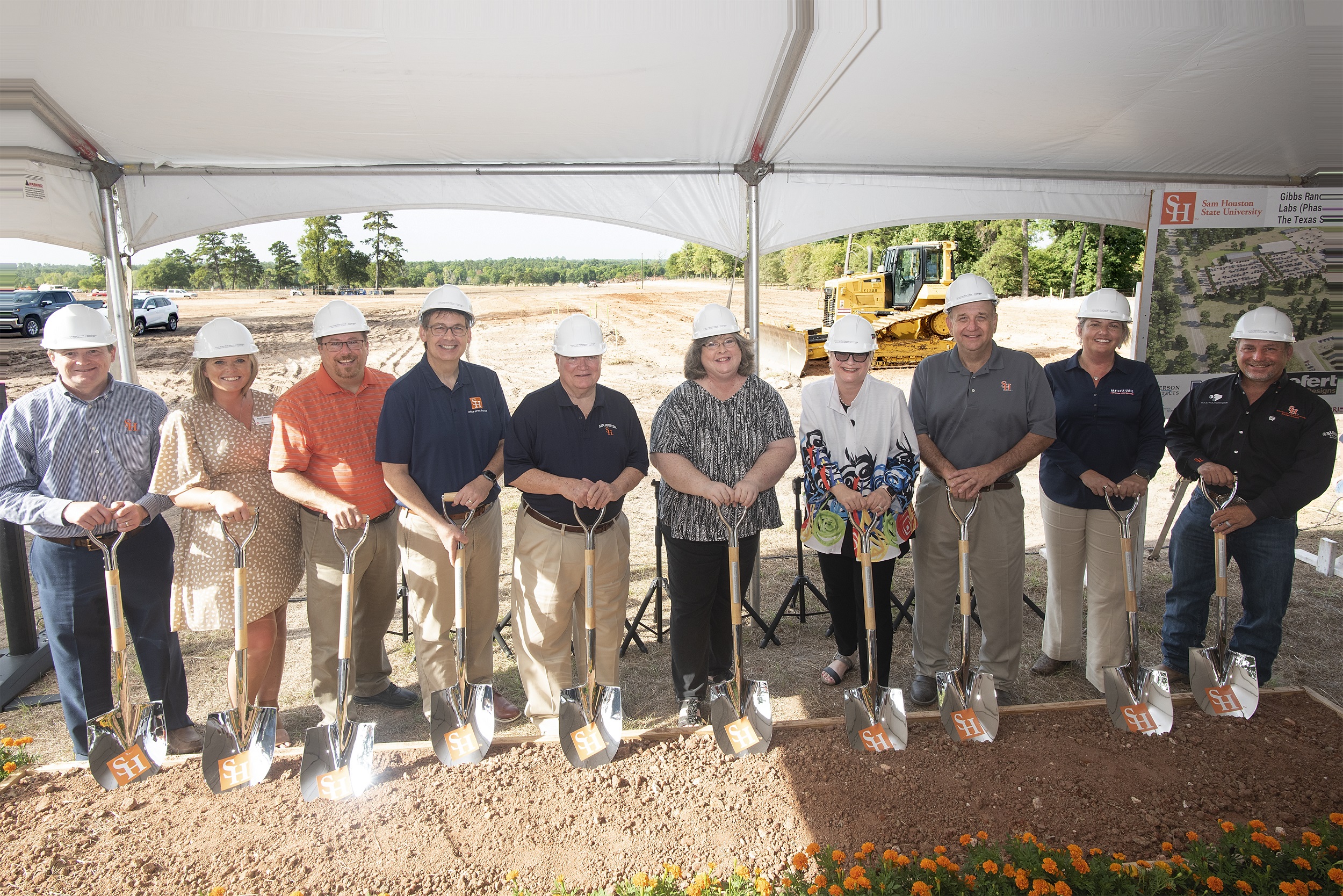 Sam Houston State University breaks ground on Agricultural Complex