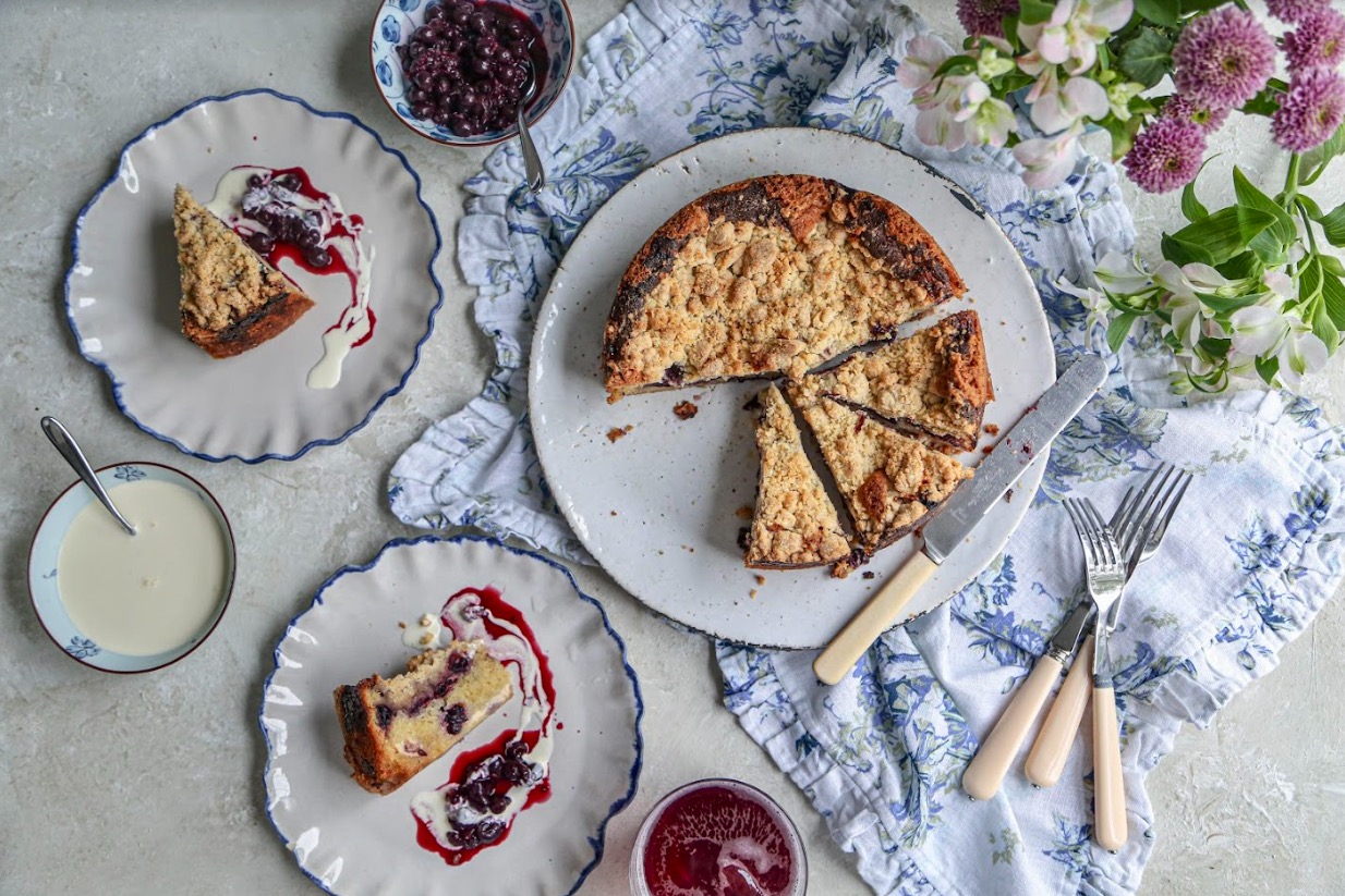 How to make a blackcurrant and quark cake to make the most of this succulent summer berry