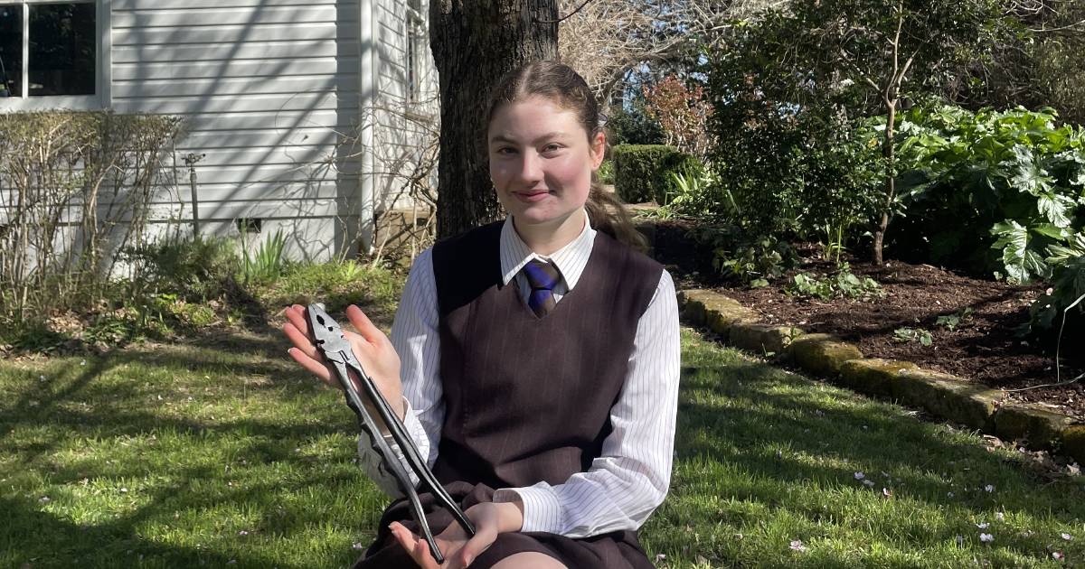 Meet the school girl who has designed female friendly fencing pliers