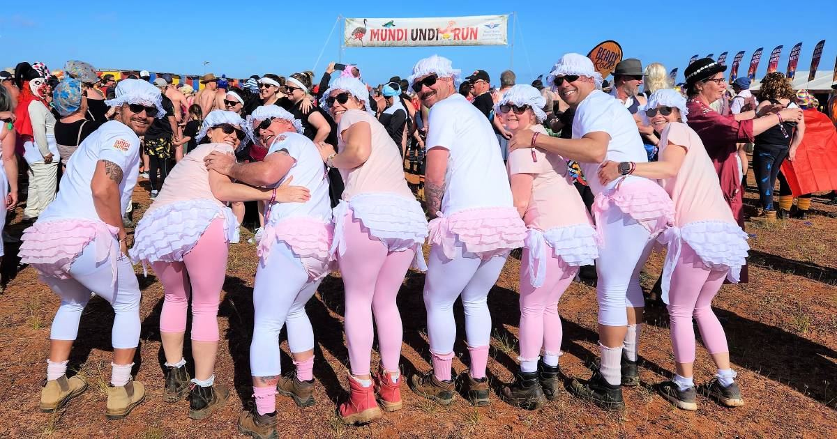 Undie run strips Mundi Mundi Bash down to the bare essentials