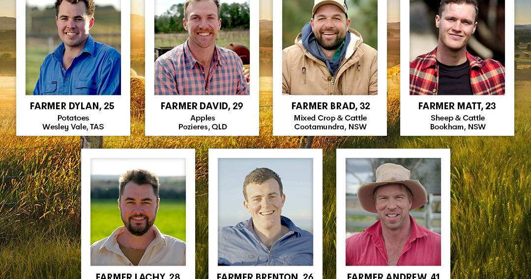 Calling all singles: Farmer Wants a Wife 2023 bachelors unveiled