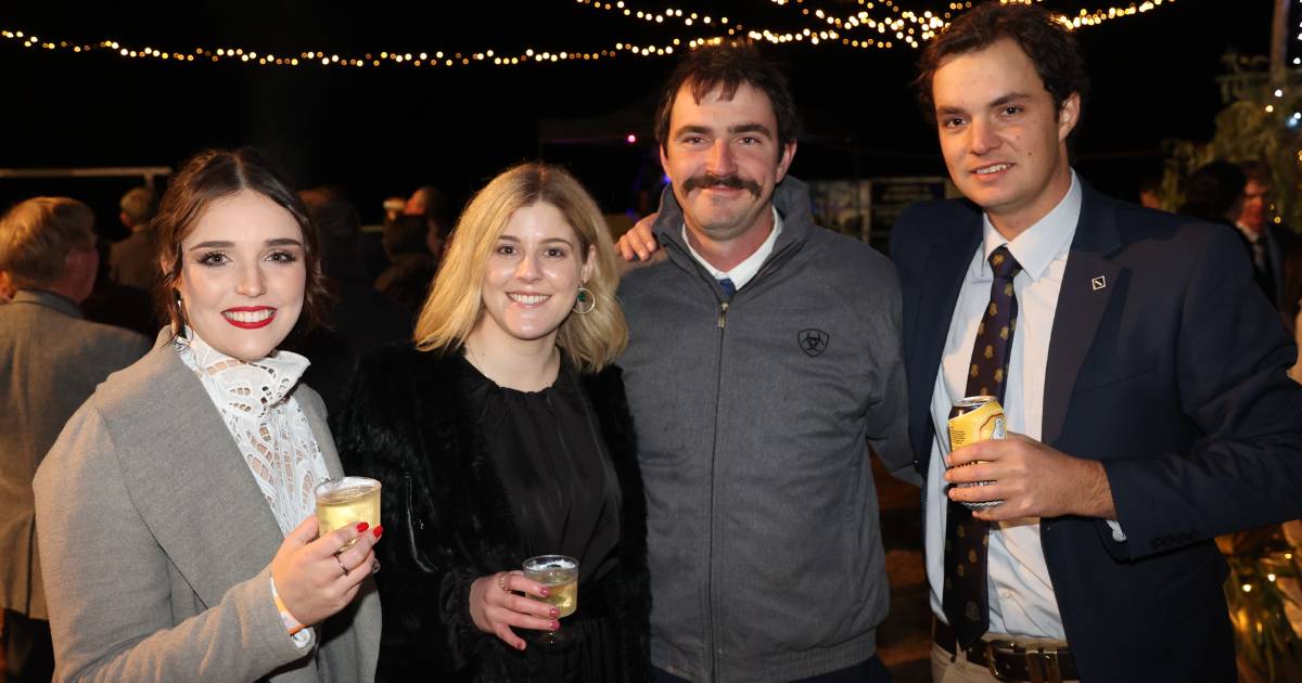 Locals enjoy a lively evening at the Noonga Black Tie Affair