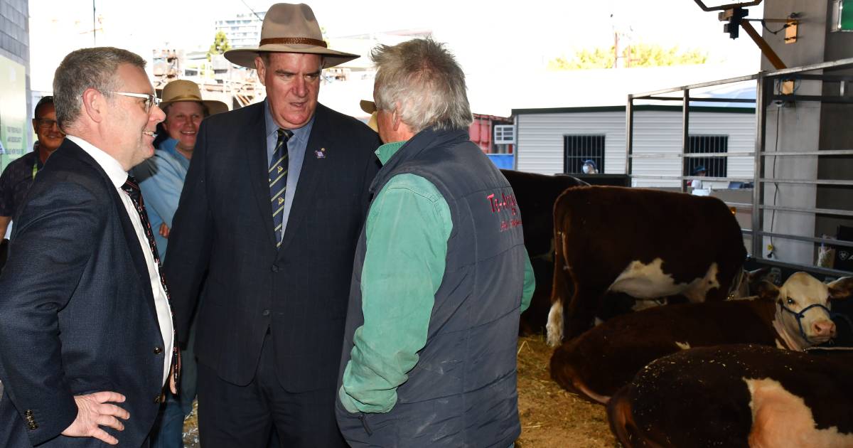 Watt and Furner address FMD concerns at Ekka