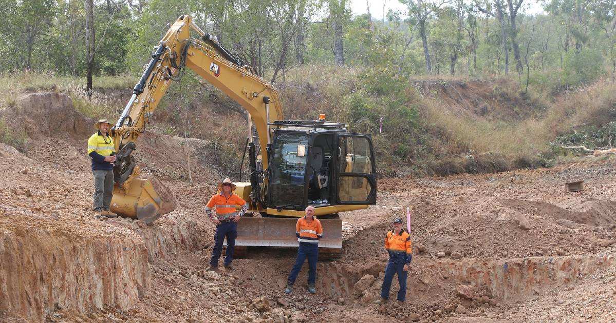 Forty metre rock chute a solution for farmland and the Reef