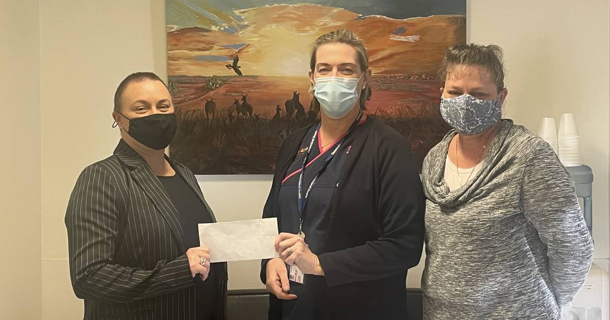 Community Markets make donation to Mount Isa hospital