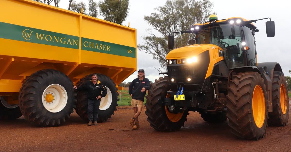 Wongan Chaser and JCB Fastrac a good combo | Farm Weekly