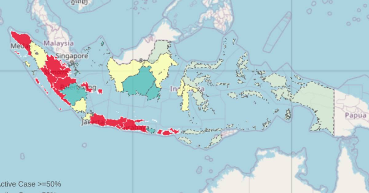 Updated mapping: Indonesia scales back FMD outbreaks