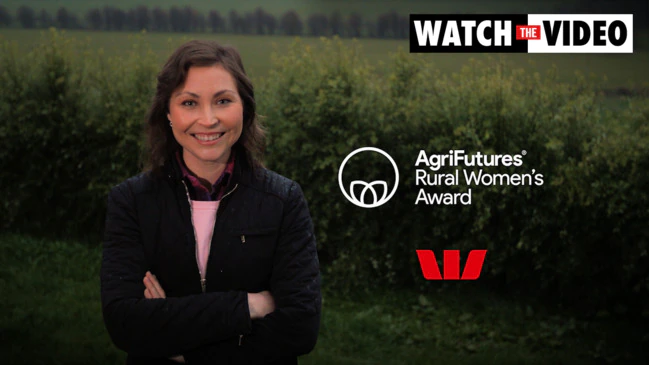 Rural Women’s Award 2022 winner Stephanie Trethewey