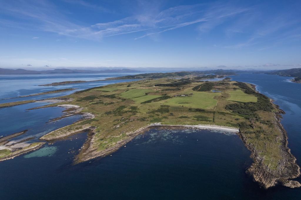 A Scottish peninsula and island have come up for sale in an estate that’s twice the size of Gibraltar