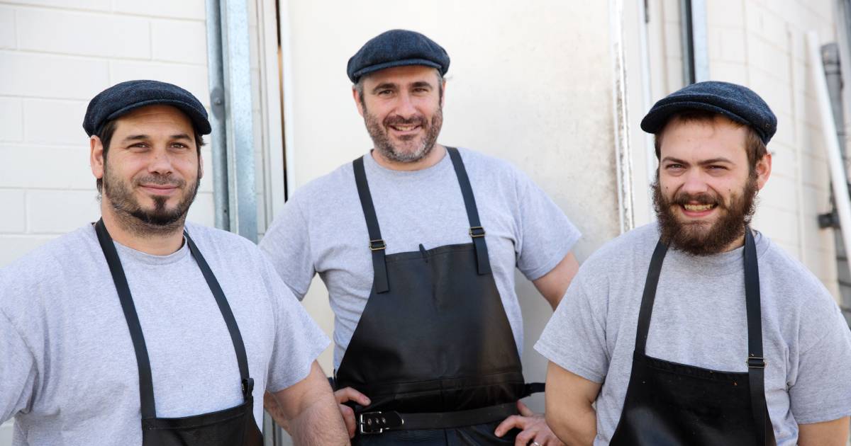 Chef turns out delicious meat every day