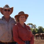 Large crowds despite the wet at Henty