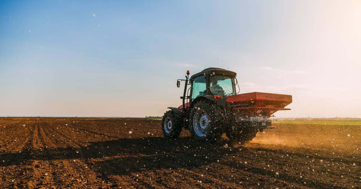 Emergency services on scene of serious tractor rollover