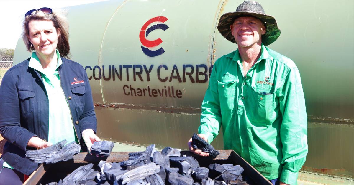 Start-up charcoal business fires up at Charleville | Queensland Country Life