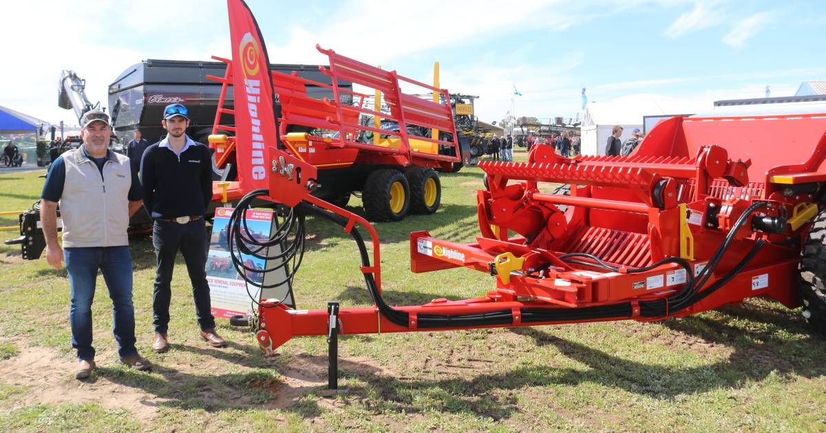 Stack of new features from hay baler