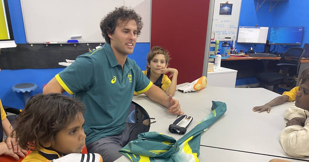 Olympian visits North West Queensland