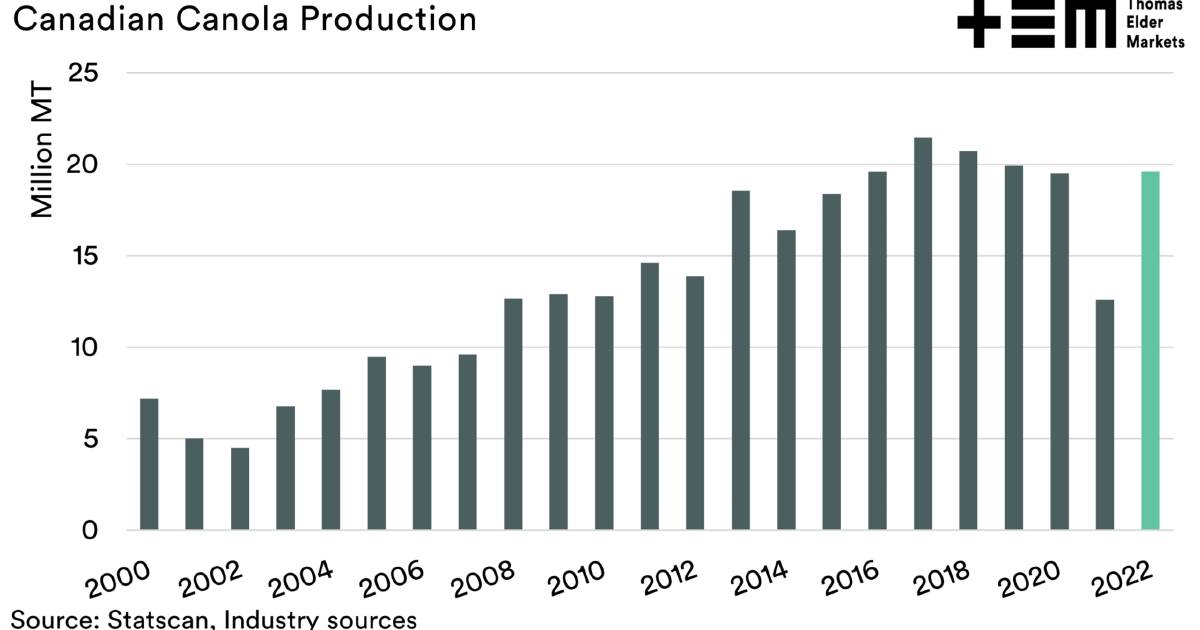 Drop it like it's hot – canola prices fall