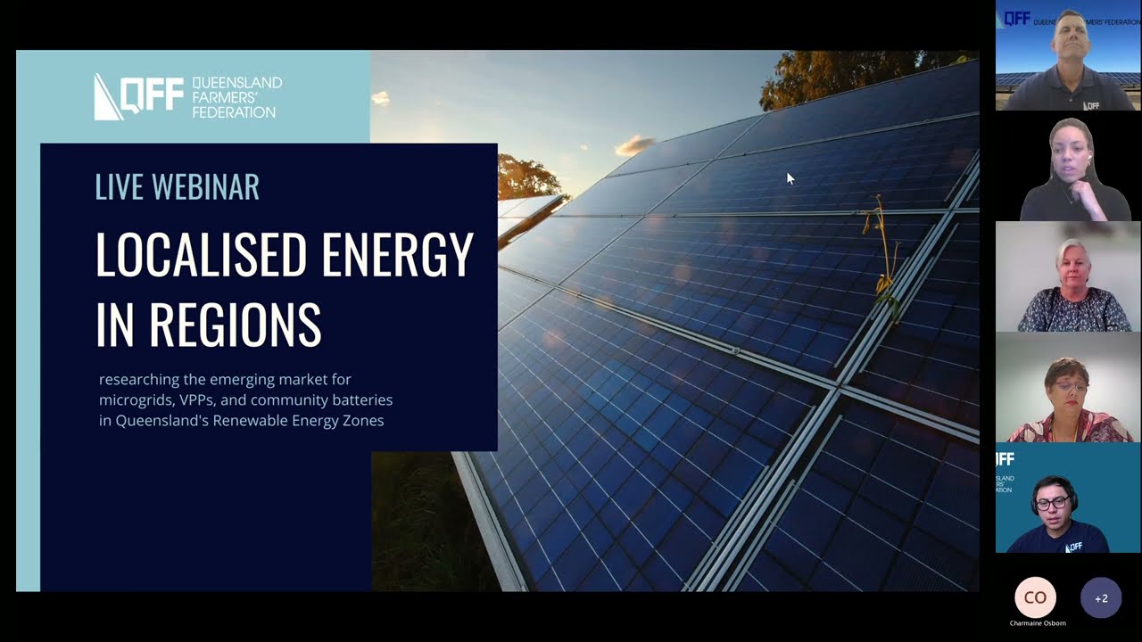 Localised Energy in Regions | QFF Live Webinar 20221025