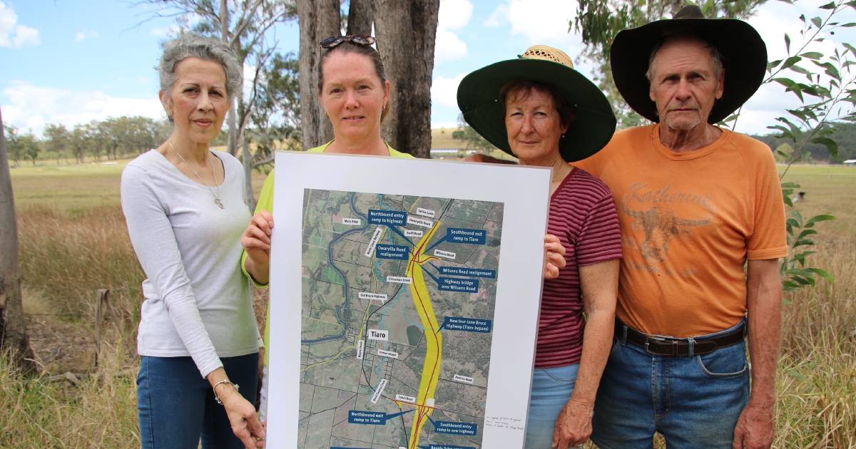 Tiaro bypass proposal spurs on Bauple locals in fight for community safety