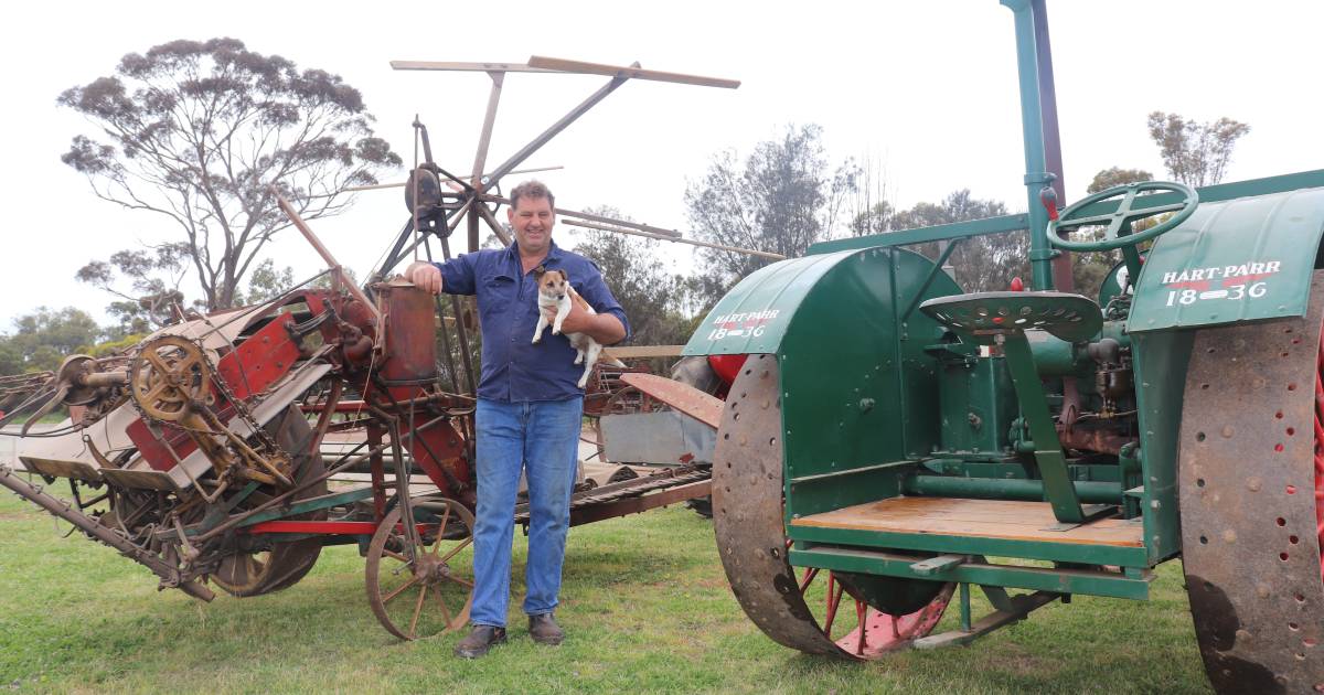 Historic hay-making machines up for vintage display